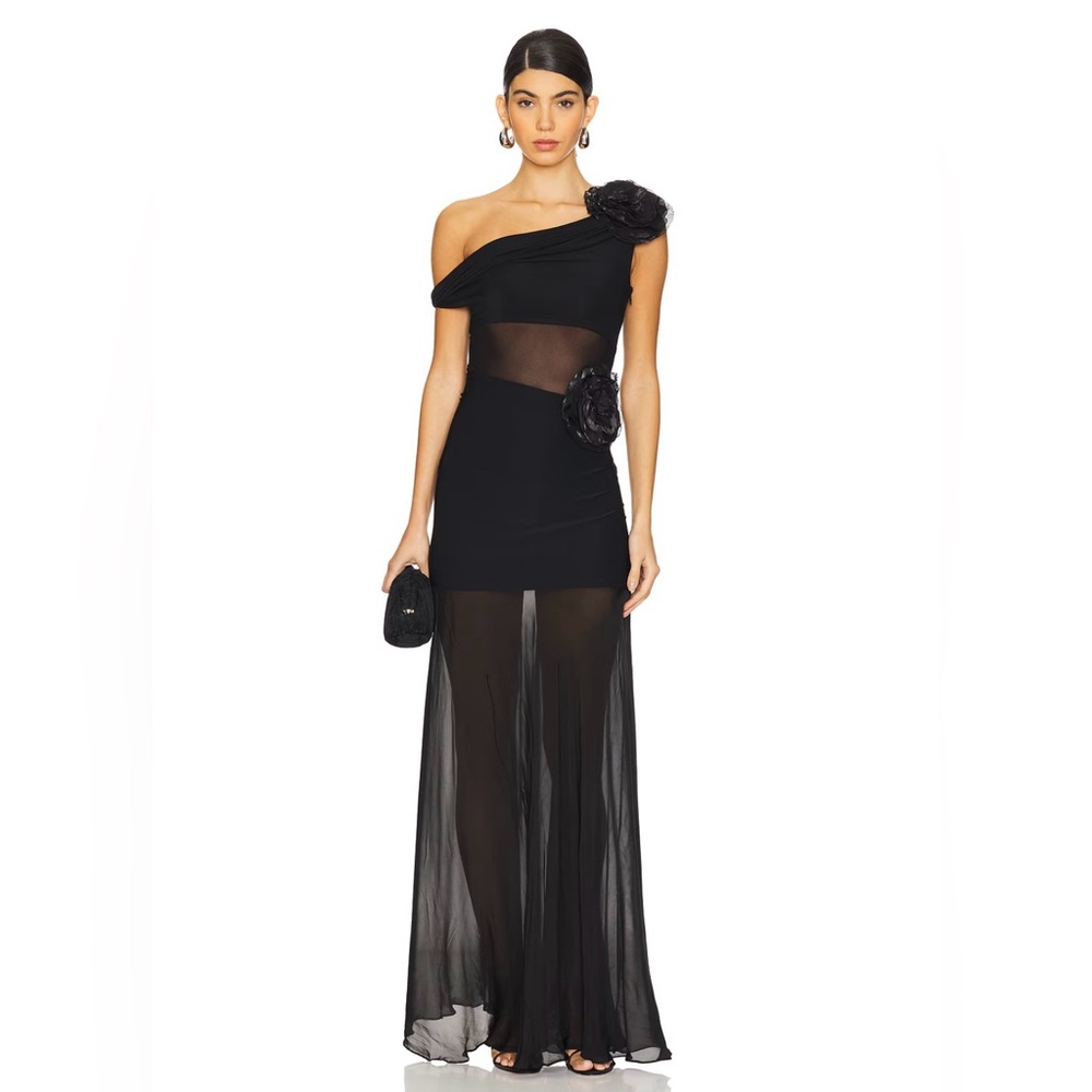 Deme by Gabriella Abby Gown in Black